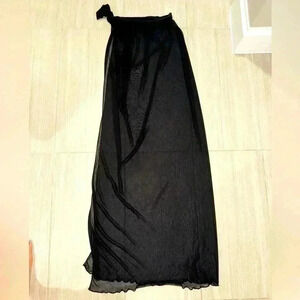 Pretty little thing tie bathing suit coverup skirt